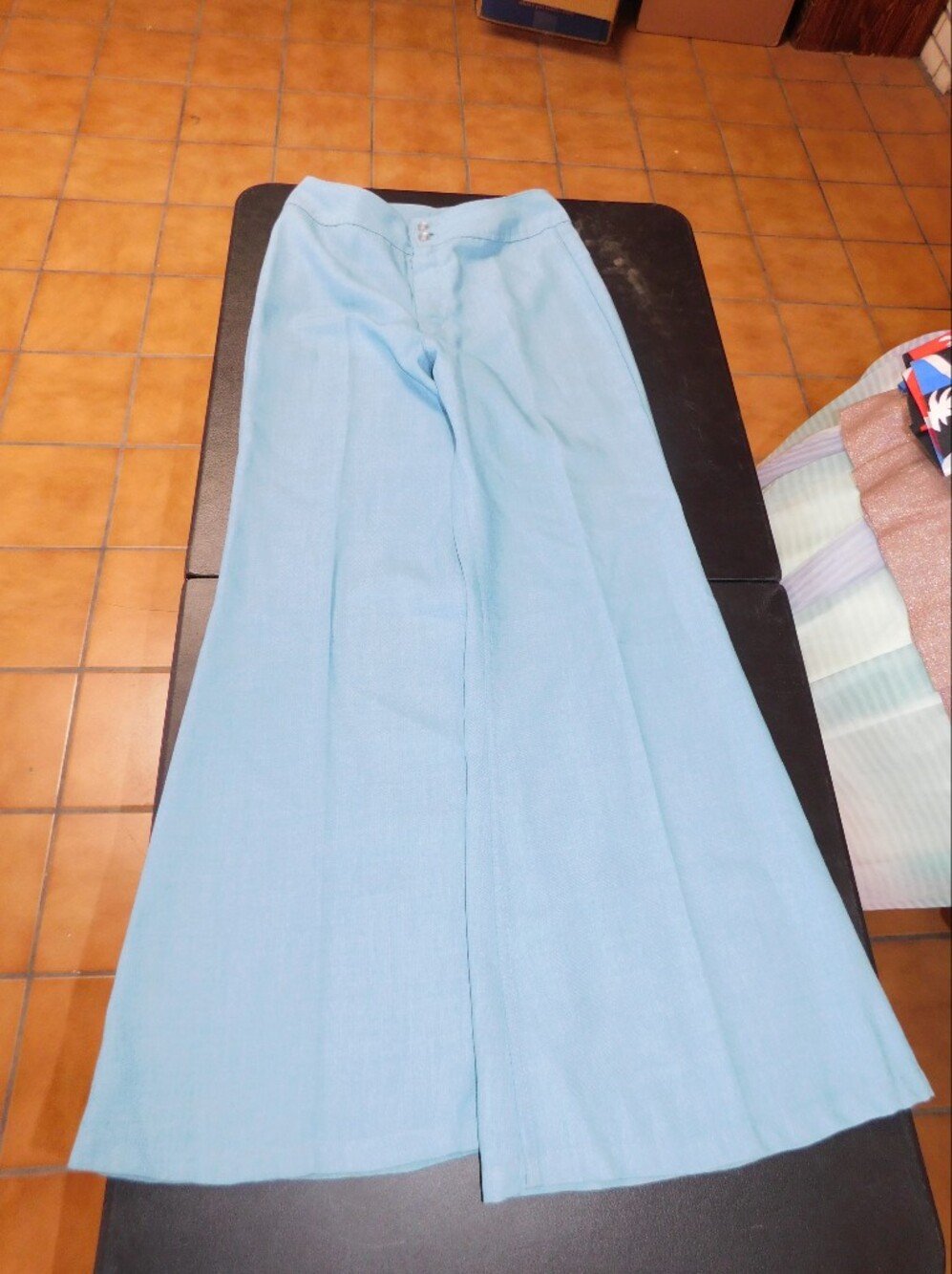 VINTAGE - Wrangler Light Blue FLared Pants